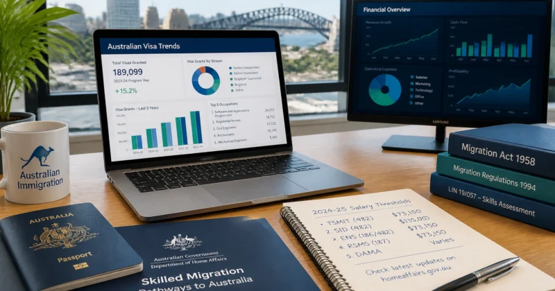 Australia’s 2026-27 Employer-Sponsored Visa Salary Thresholds Explained: What TSS 482, 186 & 494 Applicants Must Know